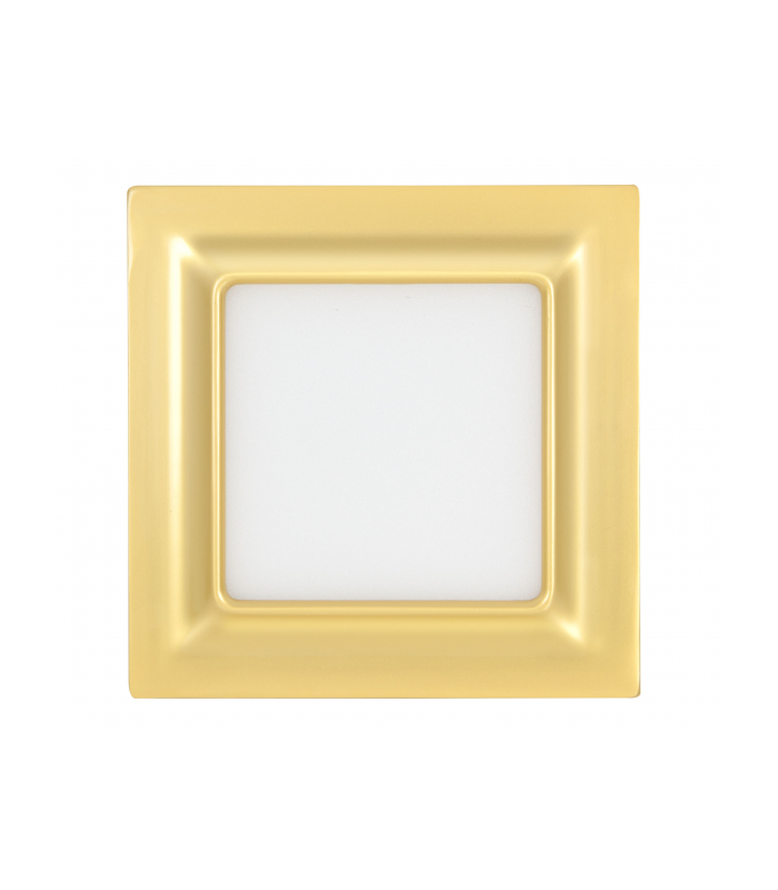 Downlight Ventura Cuadrado 9W 720LM Oro