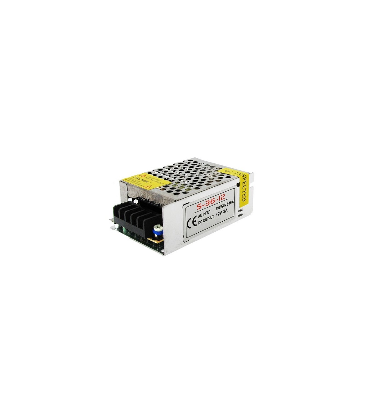 Fuente alimentación 36W (DC 12V) 3A IP20