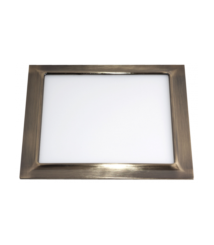 Downlight Ventura Cuadrado 16W 1280LM Cuero
