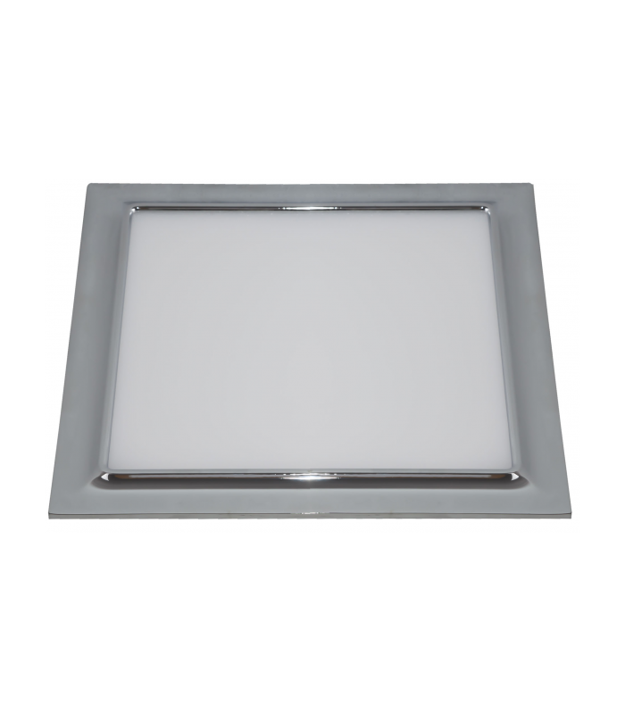 Downlight Ventura Cuadrado 16W 1280LM Cromo