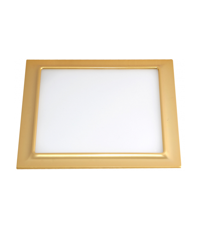 Downlight Ventura Cuadrado 20W 1600LM Oro