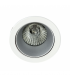Empotrable Alfabeto Perla Plata/Blanco 8D Orientable