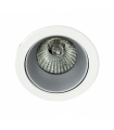 Empotrable Alfabeto Perla Plata/Blanco 8D Orientable