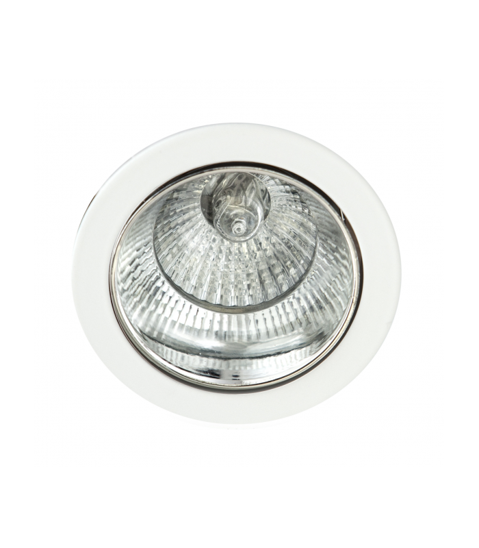 Empotrable Alfabeto Cromo/Blanco 8D Orientable