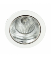 Empotrable Alfabeto Cromo/Blanco 8D Orientable