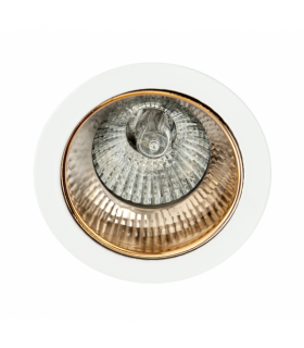 Empotrable Alfabeto Oro/Blanco 8D Orientable