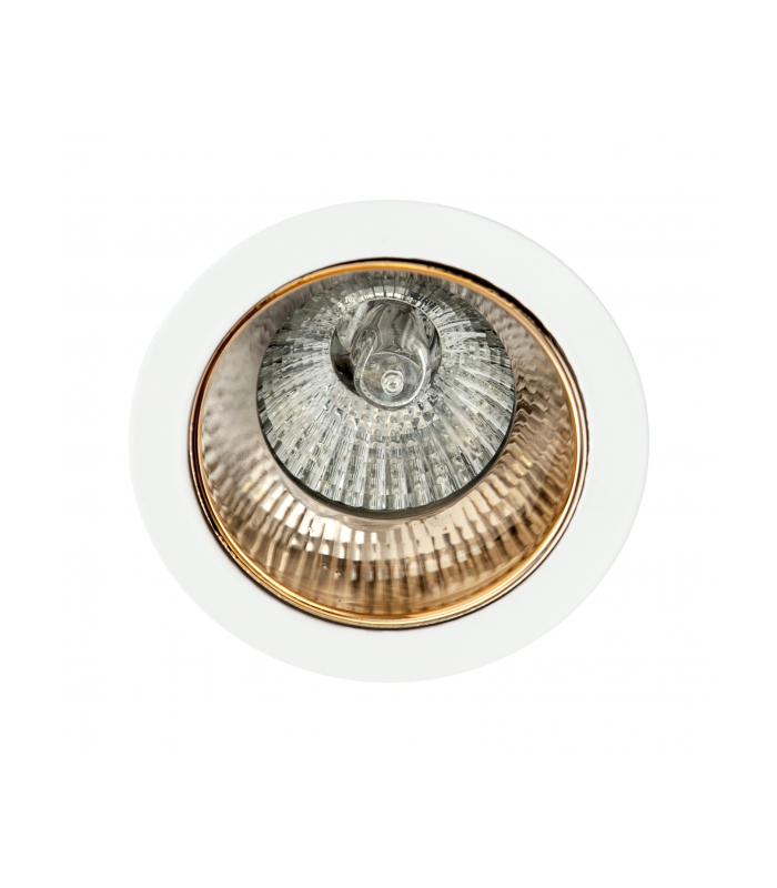 Empotrable Alfabeto Oro/Blanco 8D Orientable