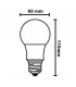 Bombilla LED 10W 806Lm E27 IP20 con Sensor Crepuscular
