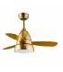 Ventilador de Techo Iseran AC 2xE27 3 Aspas Oro Francés