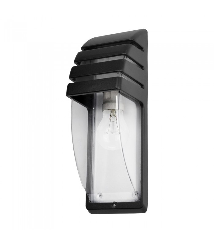 Aplique Exterior Elnath 1xE27 Negro