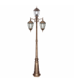 Farola Exterior Tomillo 3xE27 Bronce/Oro
