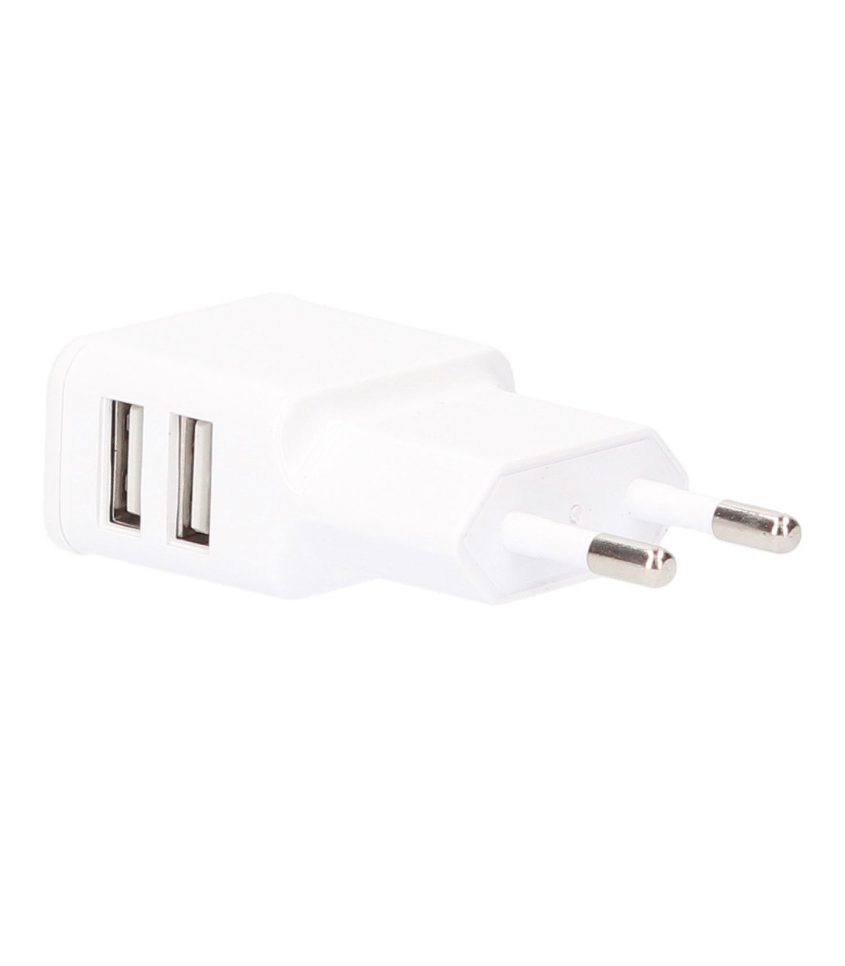 Cargador 230V A 2 USB Tipo A 5V/2A 10W
