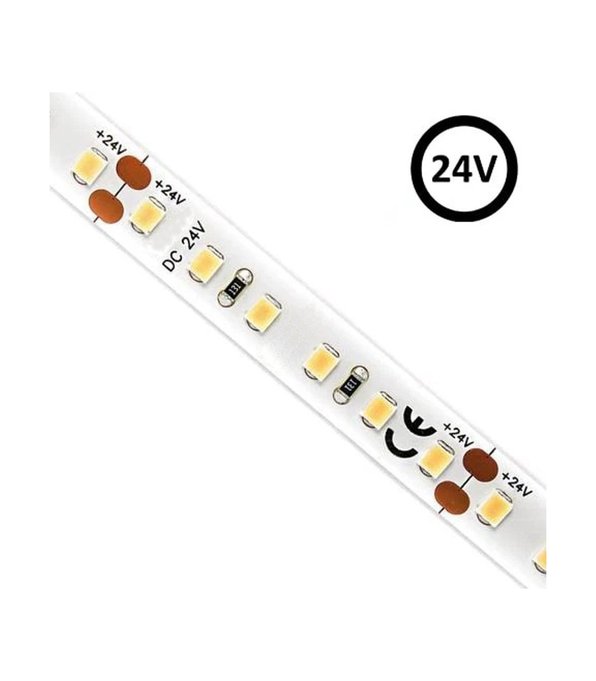 Tira Led Flexible 10W/m 1730Lm 24V IP20 5m 2700k