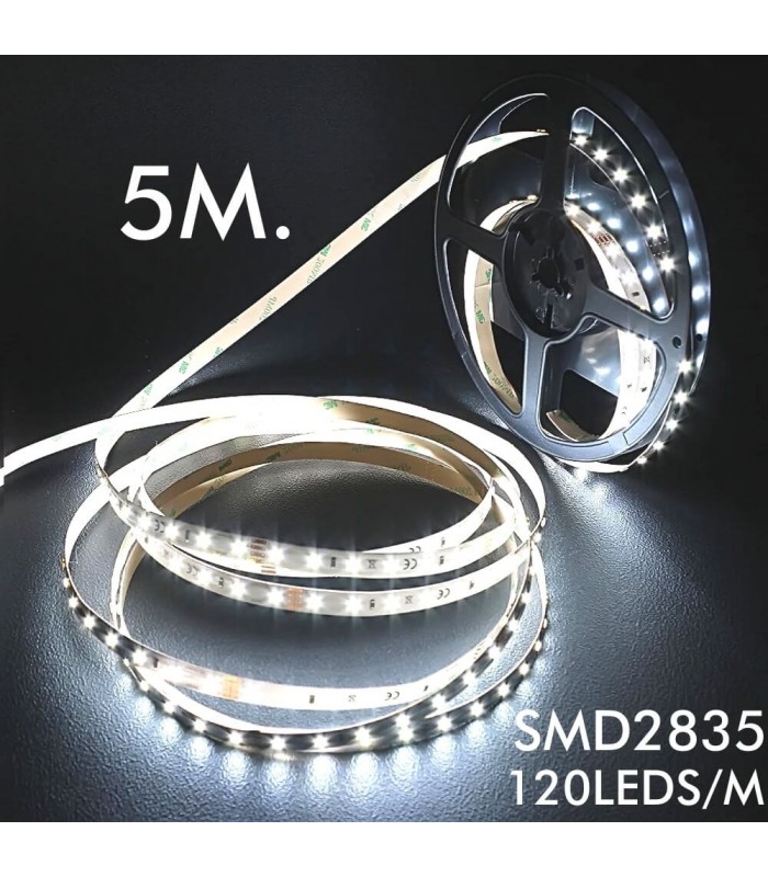 Tira Led Flexible 10W/m 1730Lm 24V IP20 5m 2700k