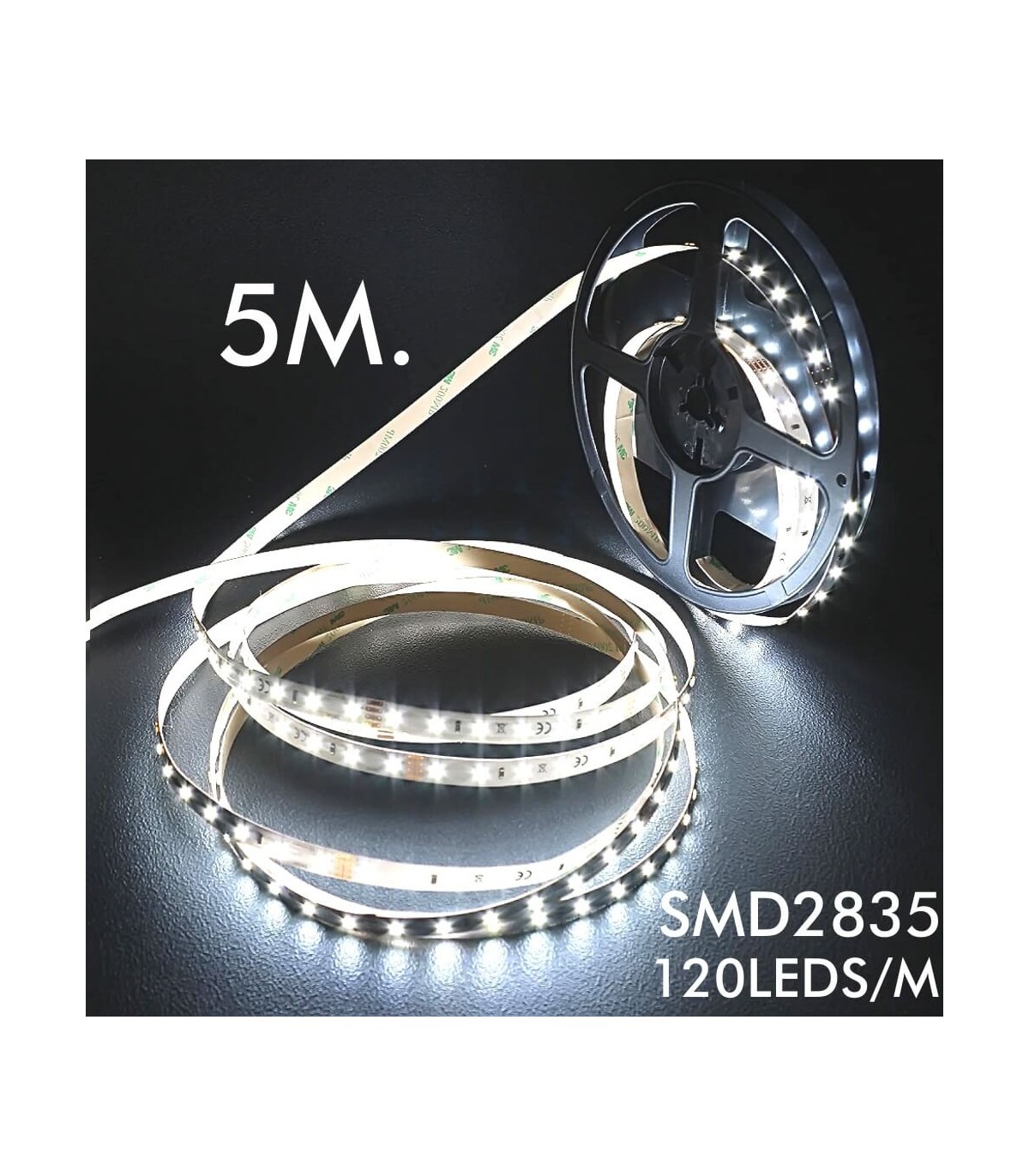 Tira Led Flexible 10W/m 1730Lm 24V IP20 5m 2700k