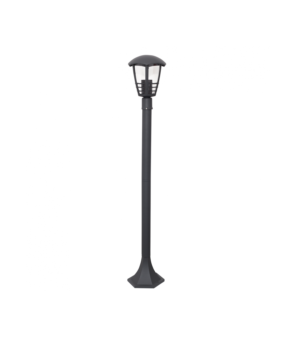 Farola Exterior Terva 1xE27 IP44 Antracita 100cm Alto