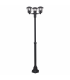 Farola Exterior Terva 3xE27 IP44 Antracita 177cm Alto