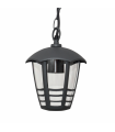 Farol Colgante Exterior Terva 1xE27 IP44 Antracita