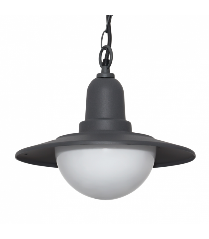 Farol Colgante Exterior Torva 1xE27 Antracita