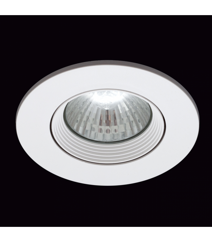 Aro Empotrable Led Basculante Oniro GU10 Redondo Blanco