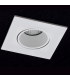 Aro Empotrable Led Basculante Oniro GU10 Cuadrado Blanco