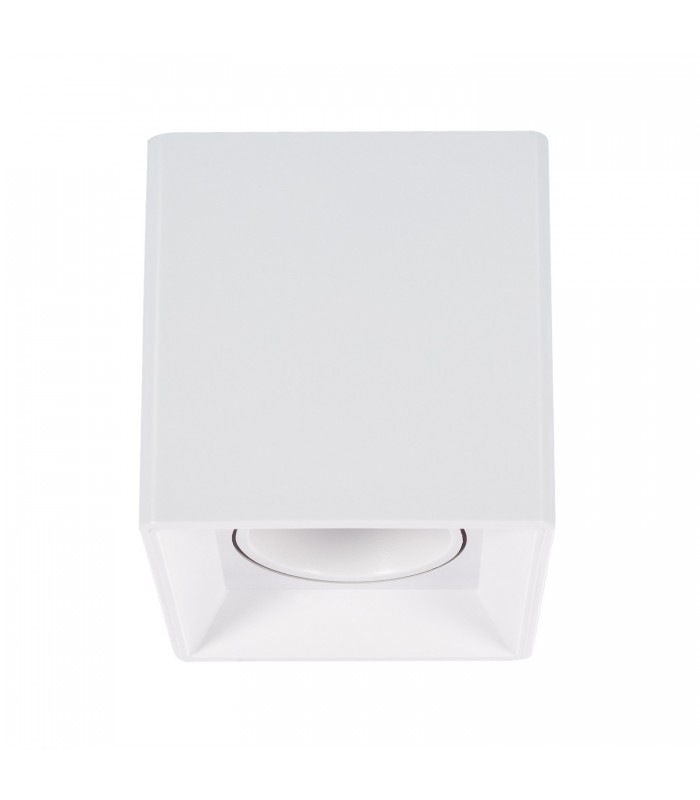 Aplique Basculante Superficie Cuadrado Blanco IP20