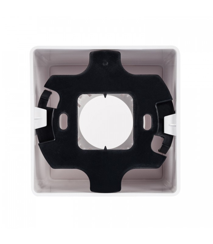 Aplique Basculante Superficie Cuadrado Blanco IP20