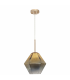 Lámpara Colgante Zia 1xE27 Dorado REGx230x230