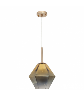 Lámpara Colgante Zia 1xE27 Dorado REGx230x230