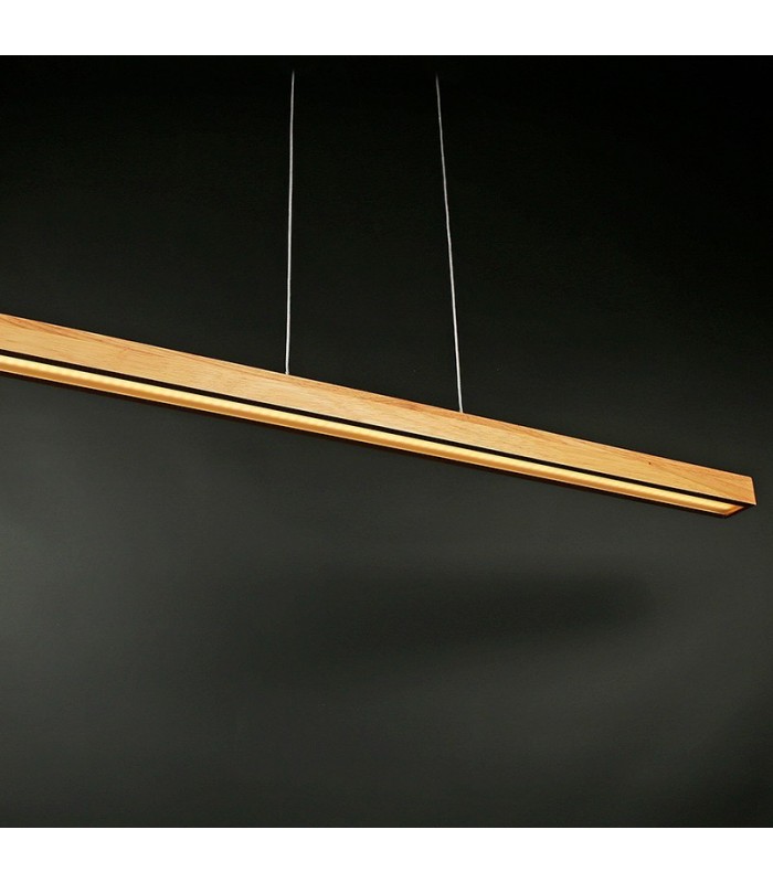 Lámpara Colgante Taveda 32W 2600Lm 3000K Madera