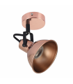 Foco Led Arabia  1xGU10 Cobre / Negro