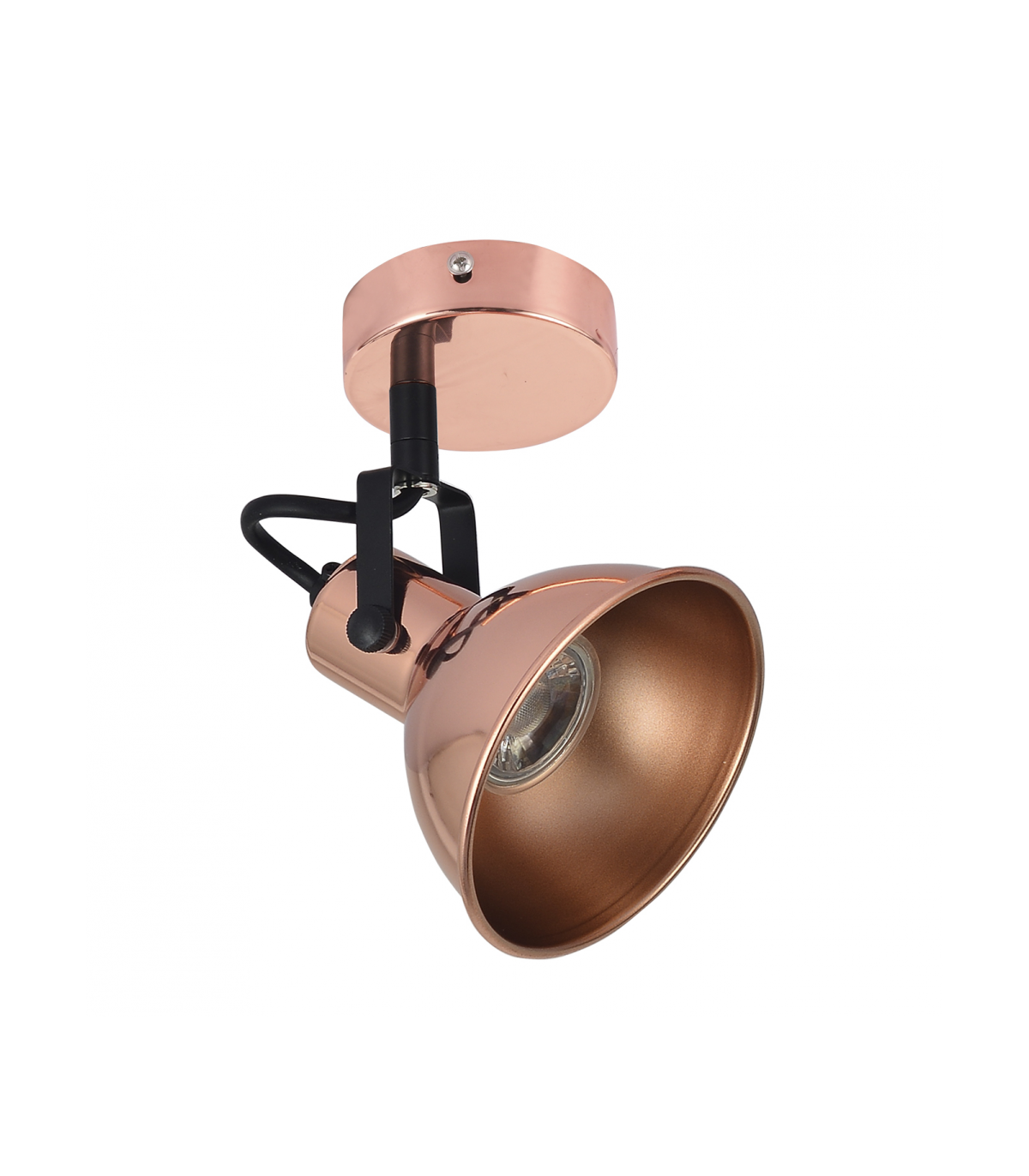 Foco Led Arabia  1xGU10 Cobre / Negro