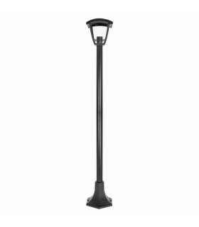 Farola Exterior Zoio 1xE27 15W Negro