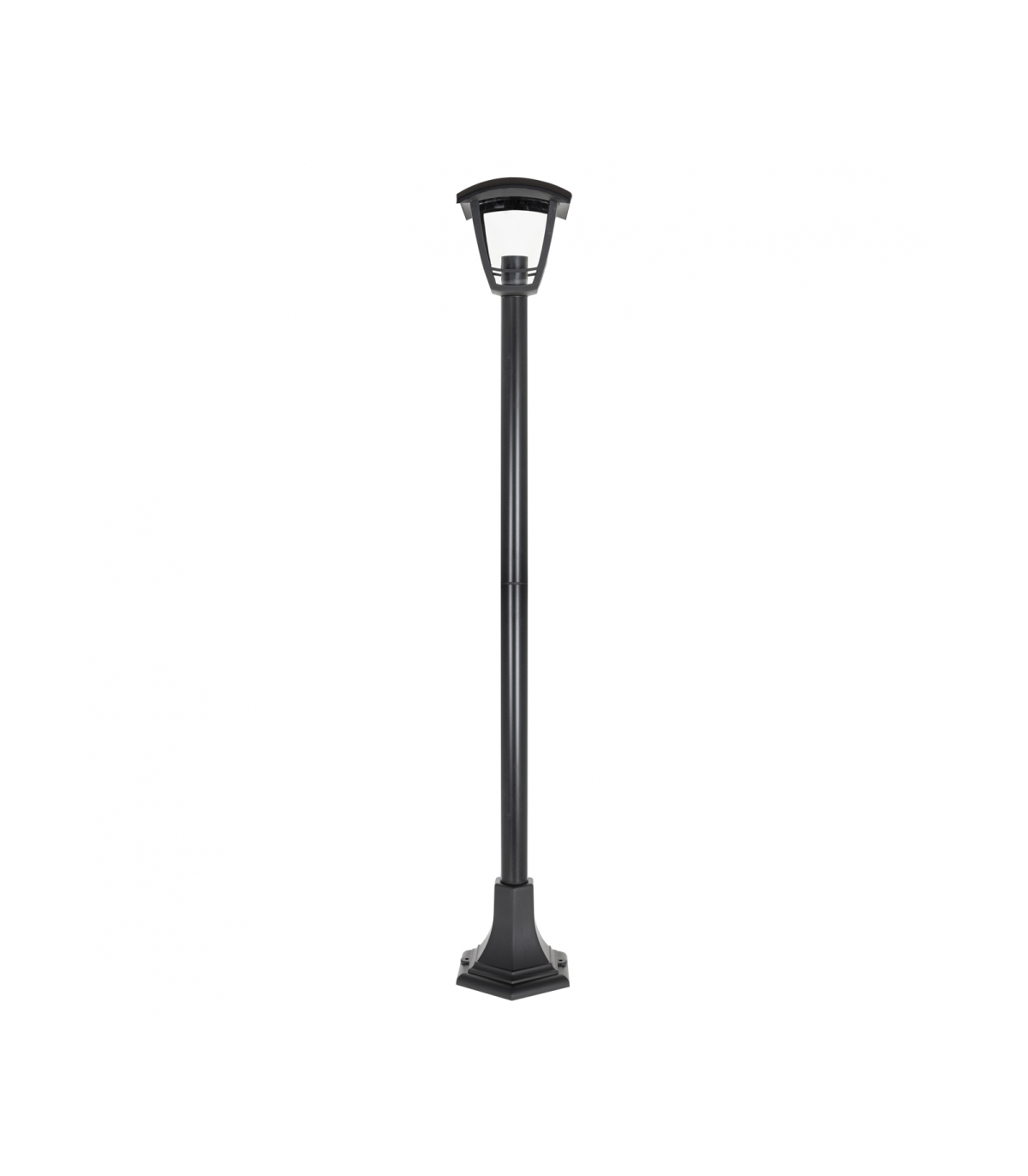 Farola Exterior Zoio 1xE27 15W Negro