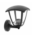 Aplique Exterior Zoio 1xE27 Negro