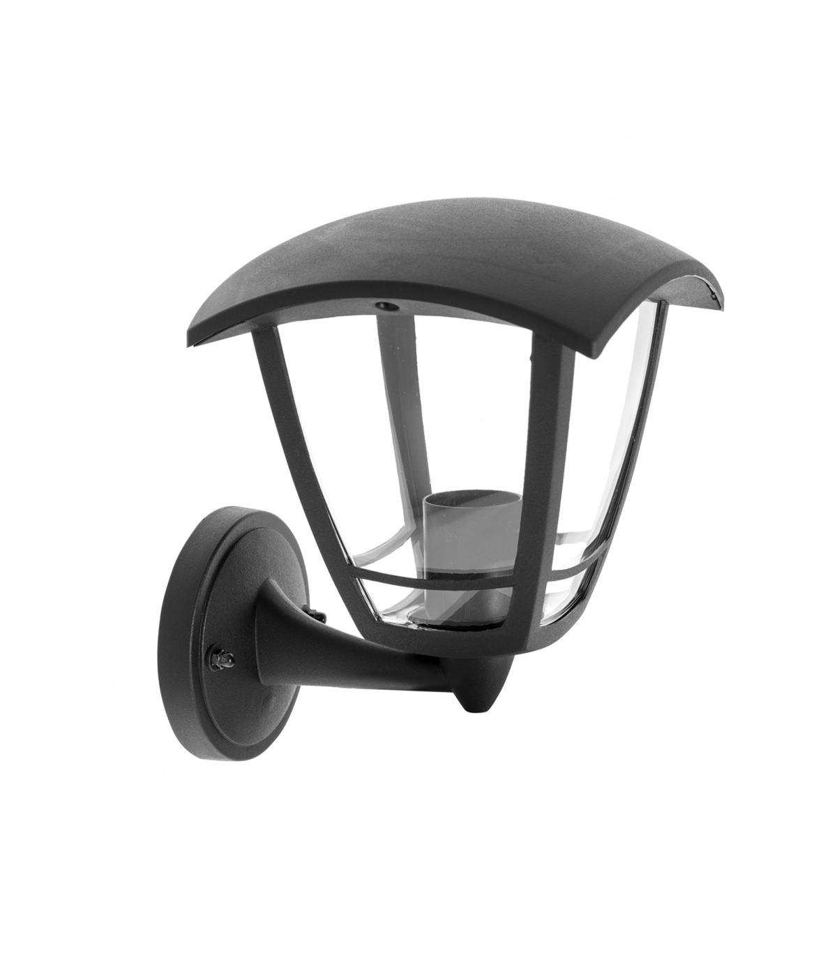 Aplique Exterior Zoio 1xE27 Negro