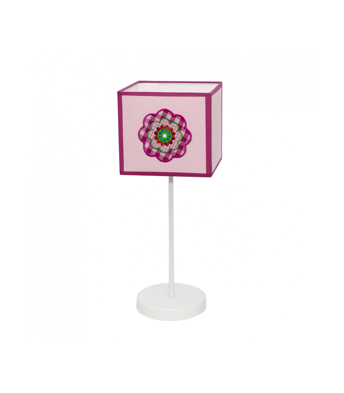 Lámpara Sobremesa Infantil Pétalo 1xE14 Rosa