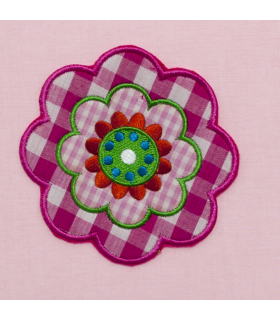Lámpara Colgante Infantil Pétalo 1xE27 Rosa Regulable