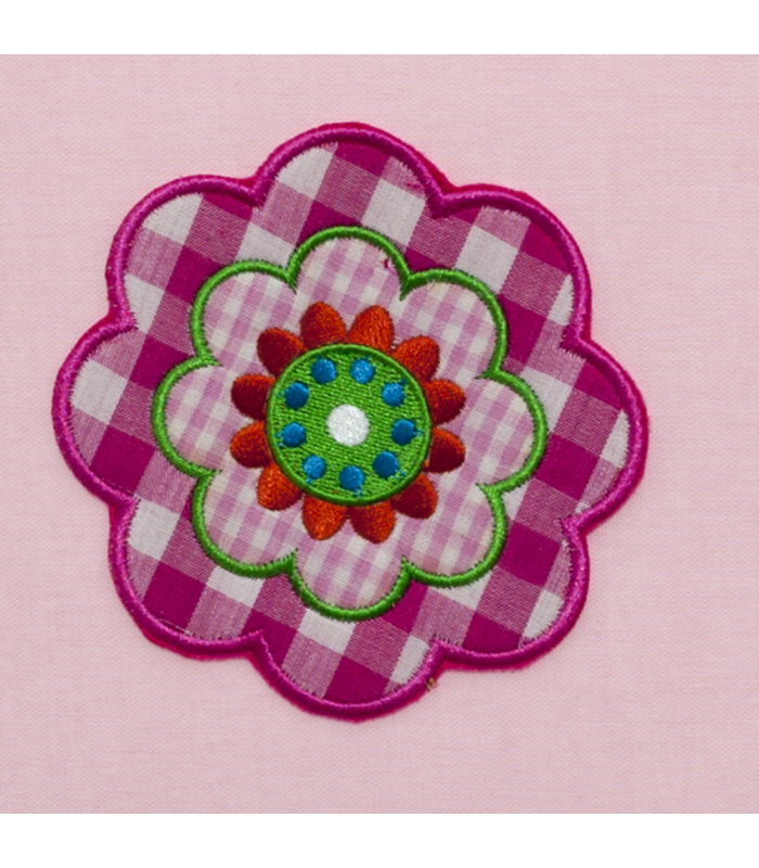 Lámpara Colgante Infantil Pétalo 1xE27 Rosa Regulable