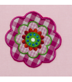 Lámpara Colgante Infantil Pétalo 1xE27 Rosa Regulable