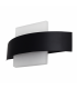 Aplique de Pared Coseno Cuadrado 8W 4000K 640Lm Negro / Blanco