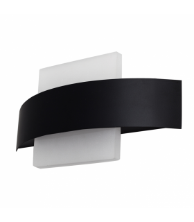 Aplique de Pared Coseno Cuadrado 8W 4000K 640Lm Negro / Blanco