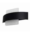 Aplique de Pared Coseno Cuadrado 8W 4000K 640Lm Negro / Blanco