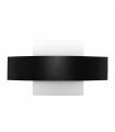 Aplique de Pared Coseno Cuadrado 8W 4000K 640Lm Negro / Blanco