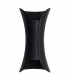 Aplique de Pared Secante 10W 4000K 800Lm Negro