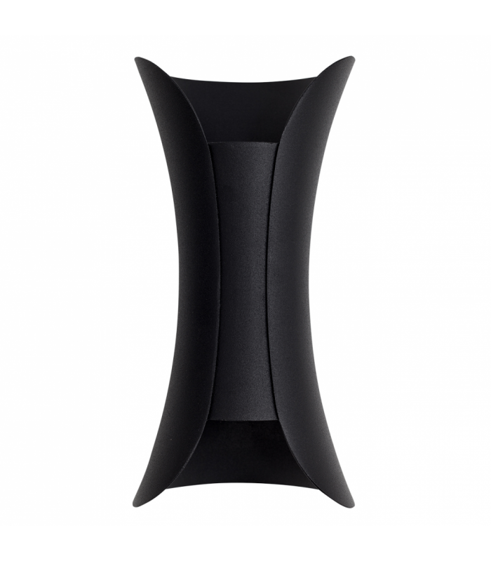 Aplique de Pared Secante 10W 4000K 800Lm Negro