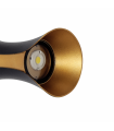 Aplique de Pared Secante 10W 4000K 800Lm Negro / Oro