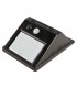 Aplique Solar Neko 2.8W 200Lm 6000K Negro