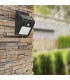 Aplique Solar Neko 2.8W 200Lm 6000K Negro