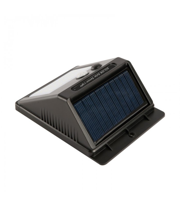 Aplique Solar Neko 2.8W 200Lm 6000K Negro